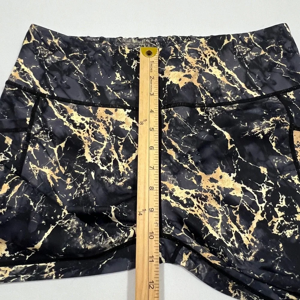 Constantly Varied Gear Leggings‎ Gold Marble Squat Proof Gym Training Women's XL